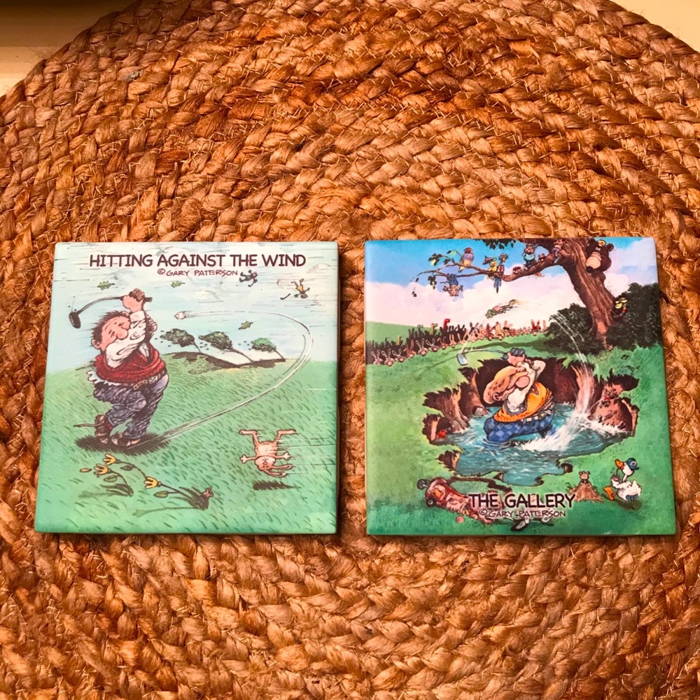 ✨✨Golf Ceramic Coasters✨✨ - Picture 3 of 7